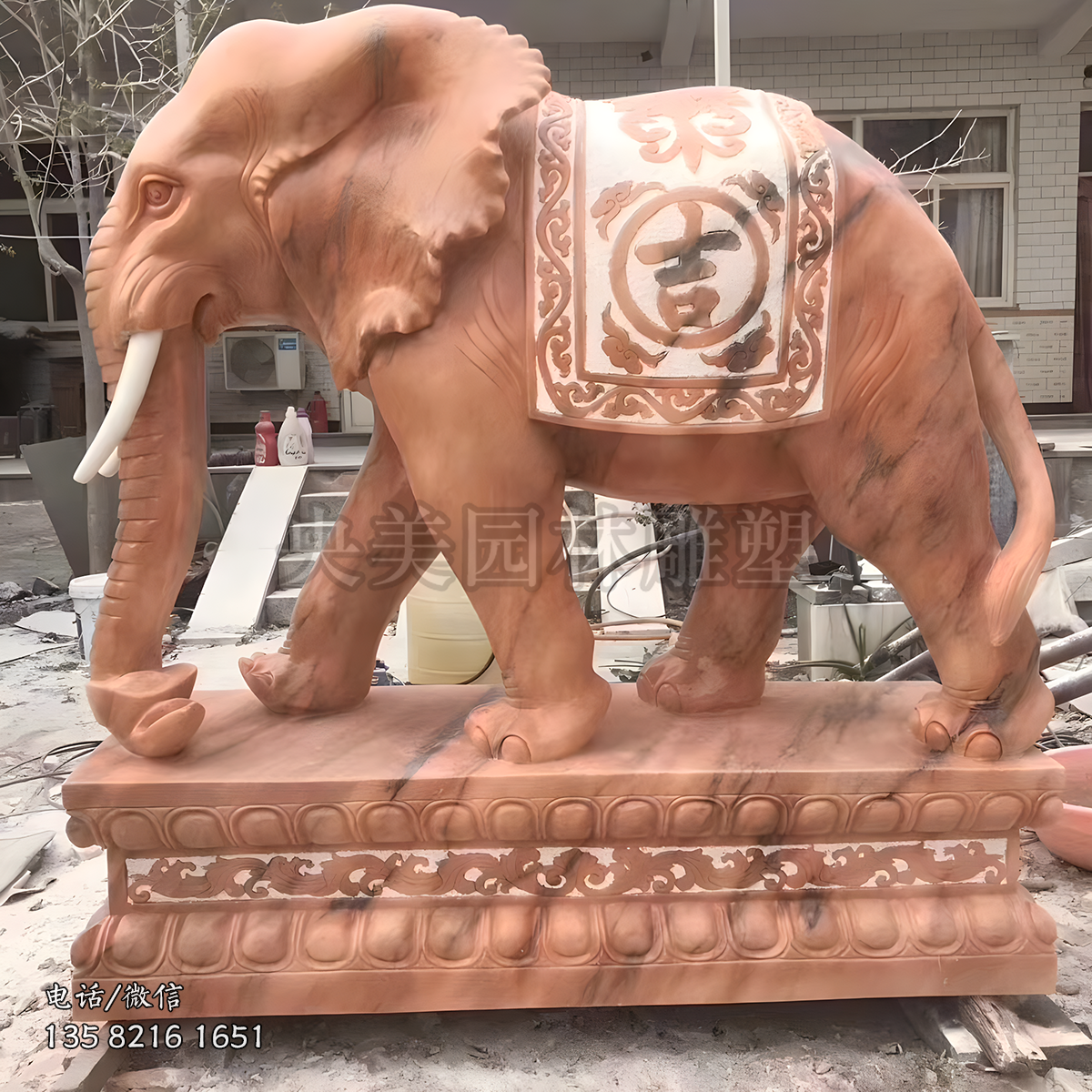 庭院别墅赢博手机网页版登录入口吉象雕塑