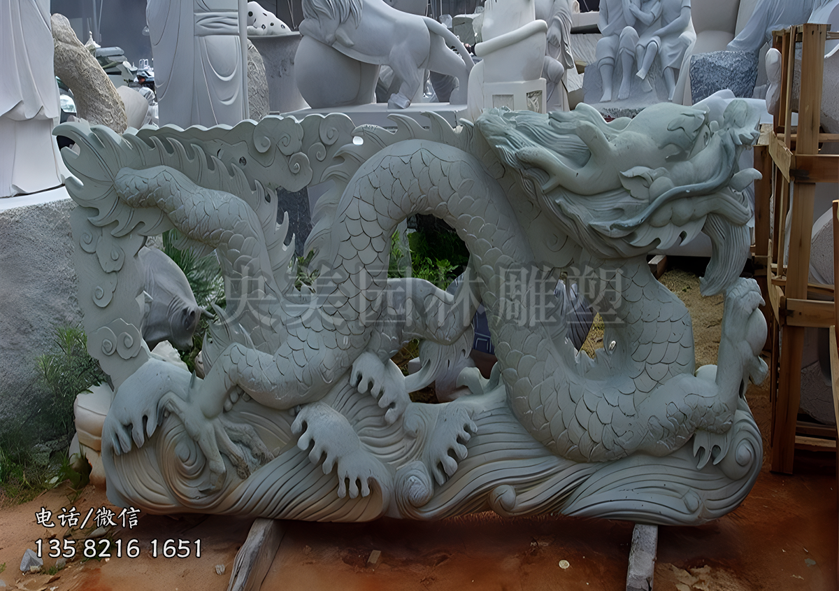 赢博手机网页版登录入口神龙景观摆件