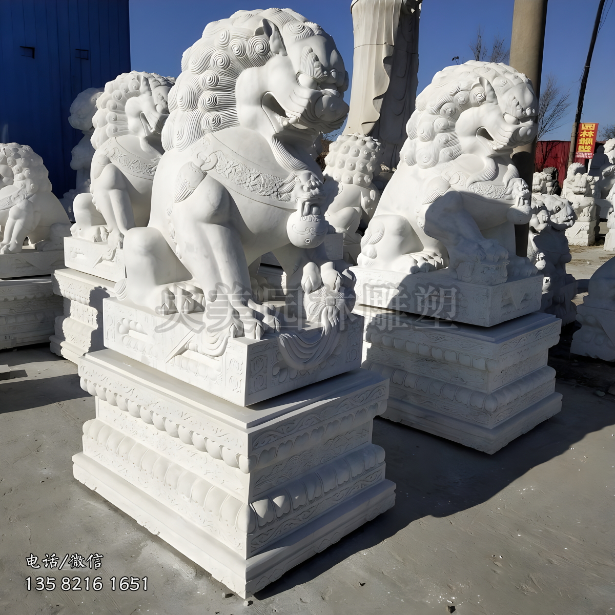 汉白玉北京天安门狮子赢博手机网页版登录入口