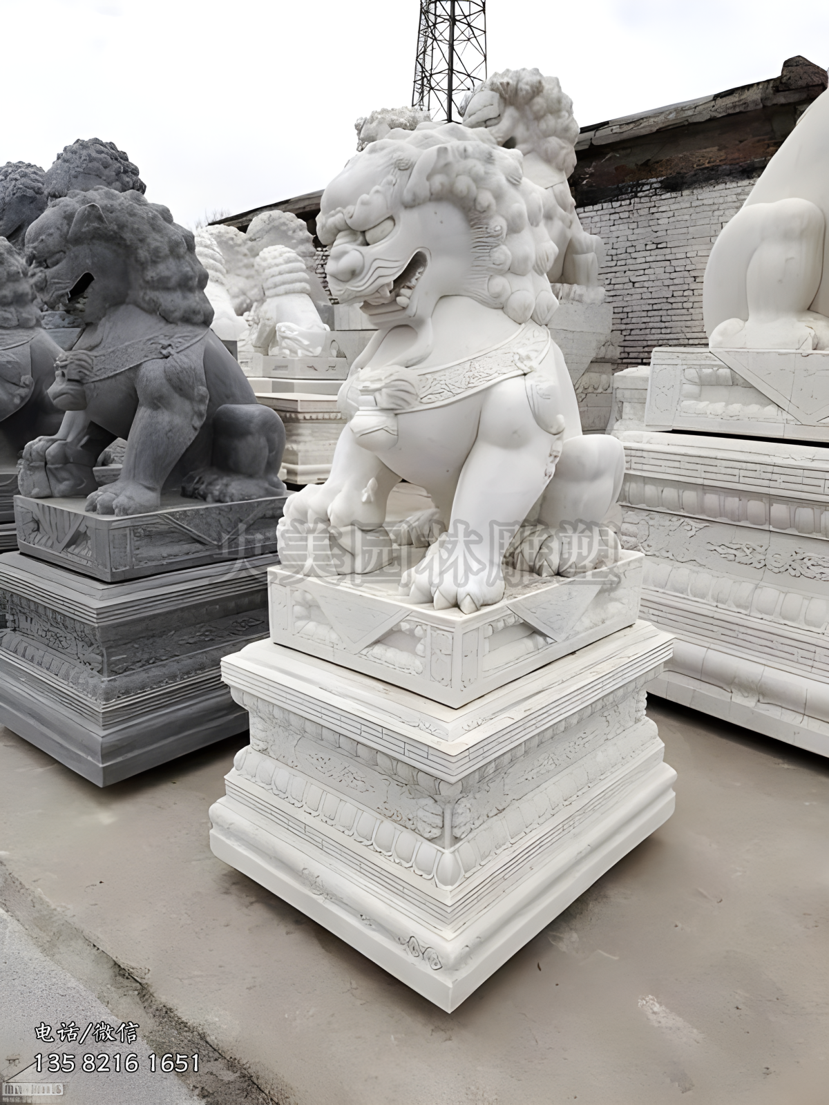 石材雕刻传统赢博手机网页版登录入口天安门狮子雕塑