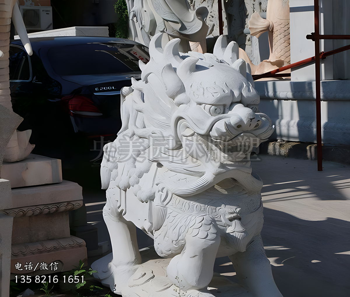 汉白玉奔跑的赢博手机网页版登录入口麒麟