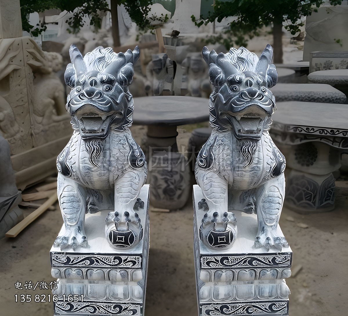 陵园墓地圣兽麒麟赢博手机网页版登录入口