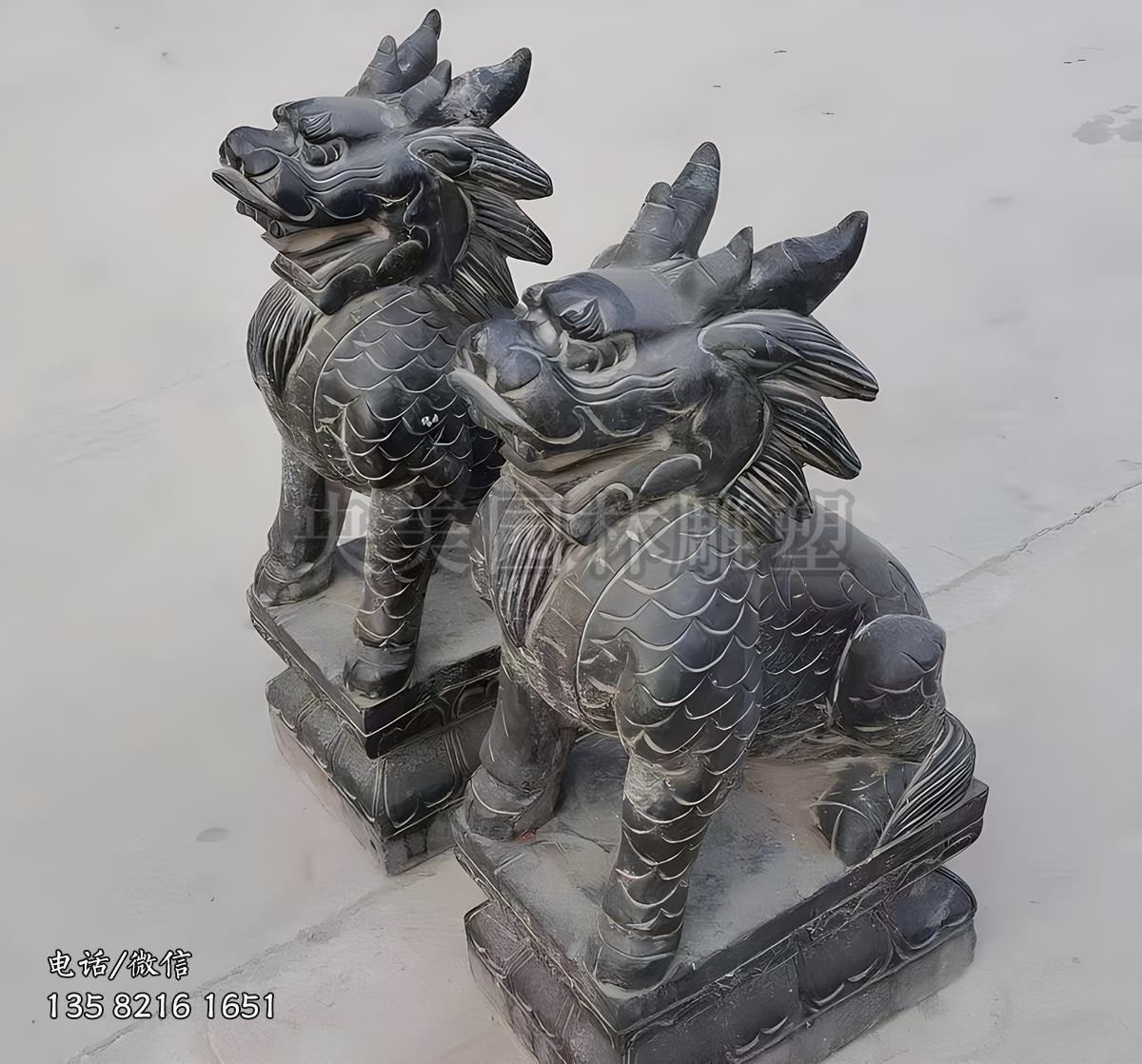 青石仿古麒麟赢博手机网页版登录入口