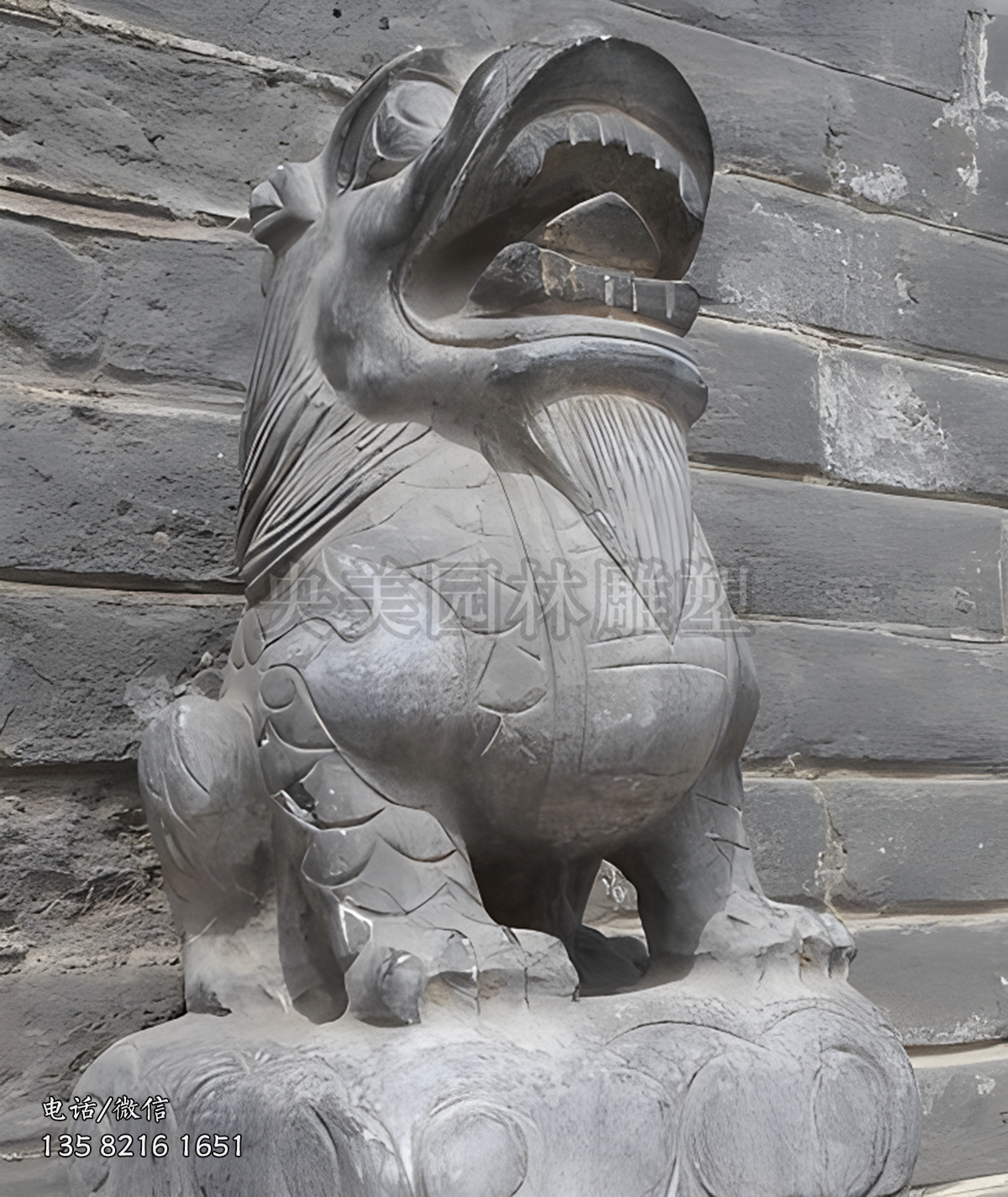 赢博手机网页版登录入口狴犴造型雕塑