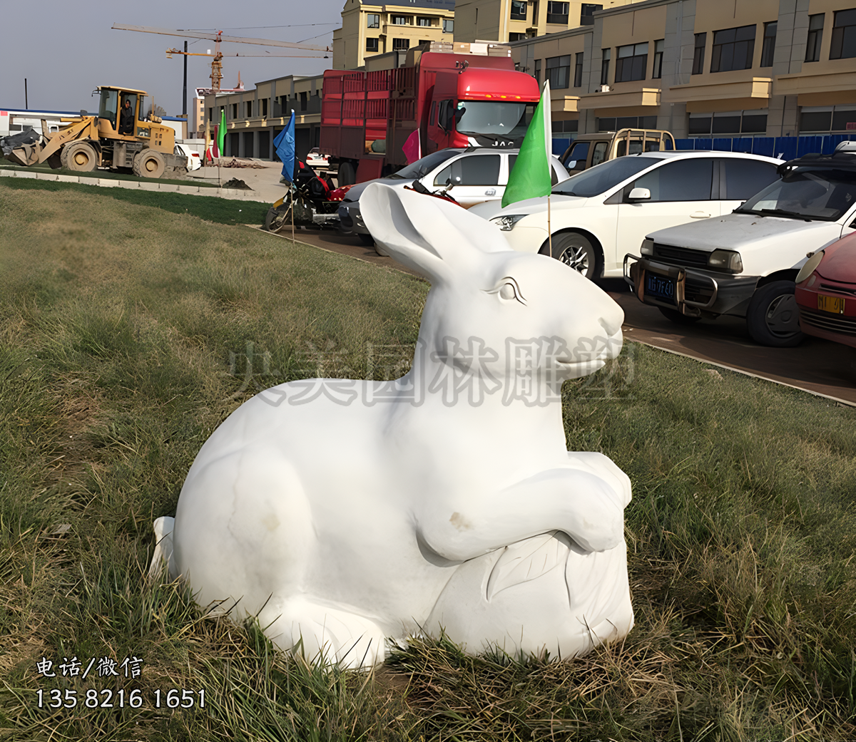 汉白玉仿真赢博手机网页版登录入口兔子